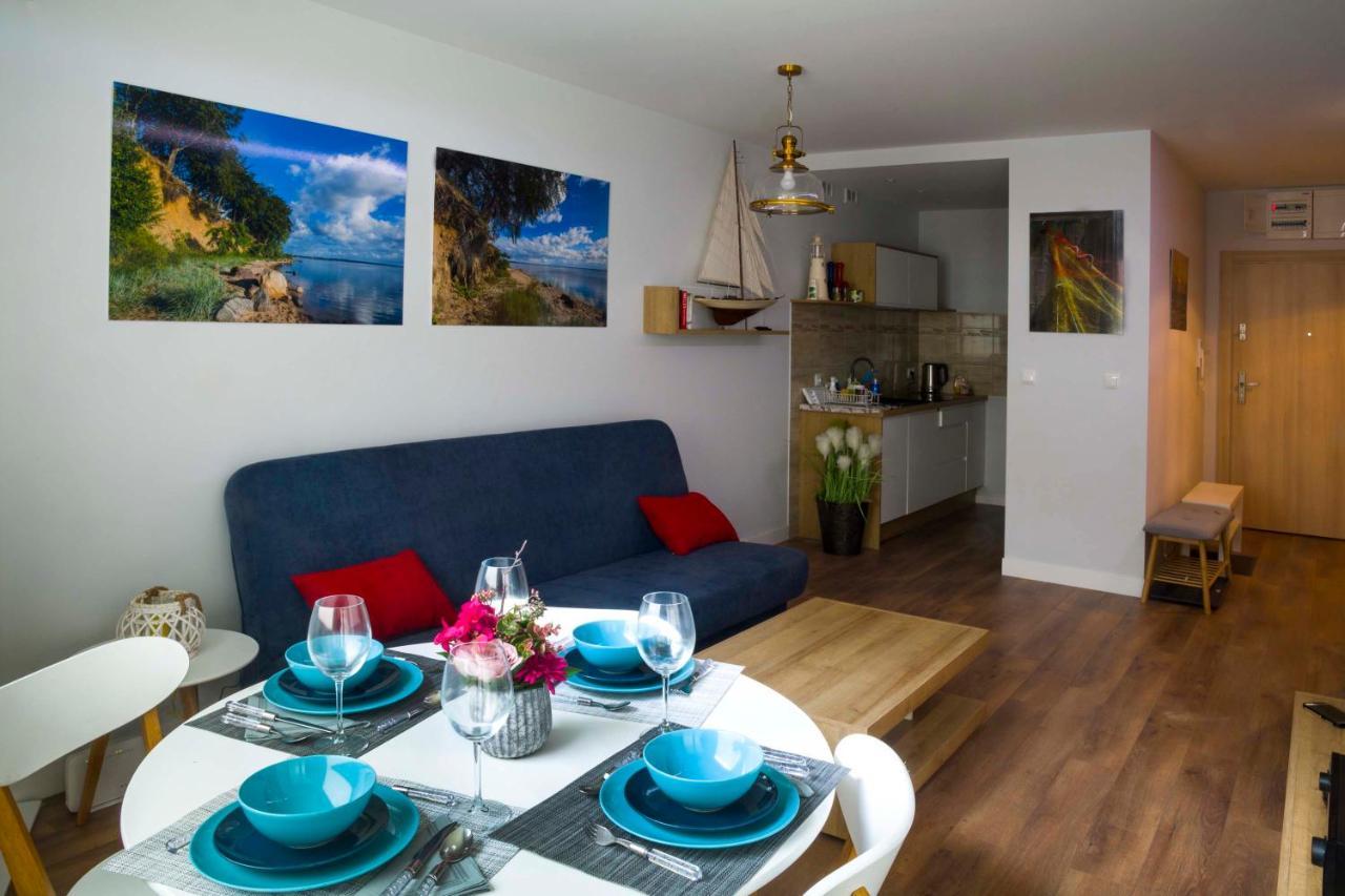 Ahoy Puck Apartament Przy Plazy Z Widokiem Na Morze Bagian luar foto