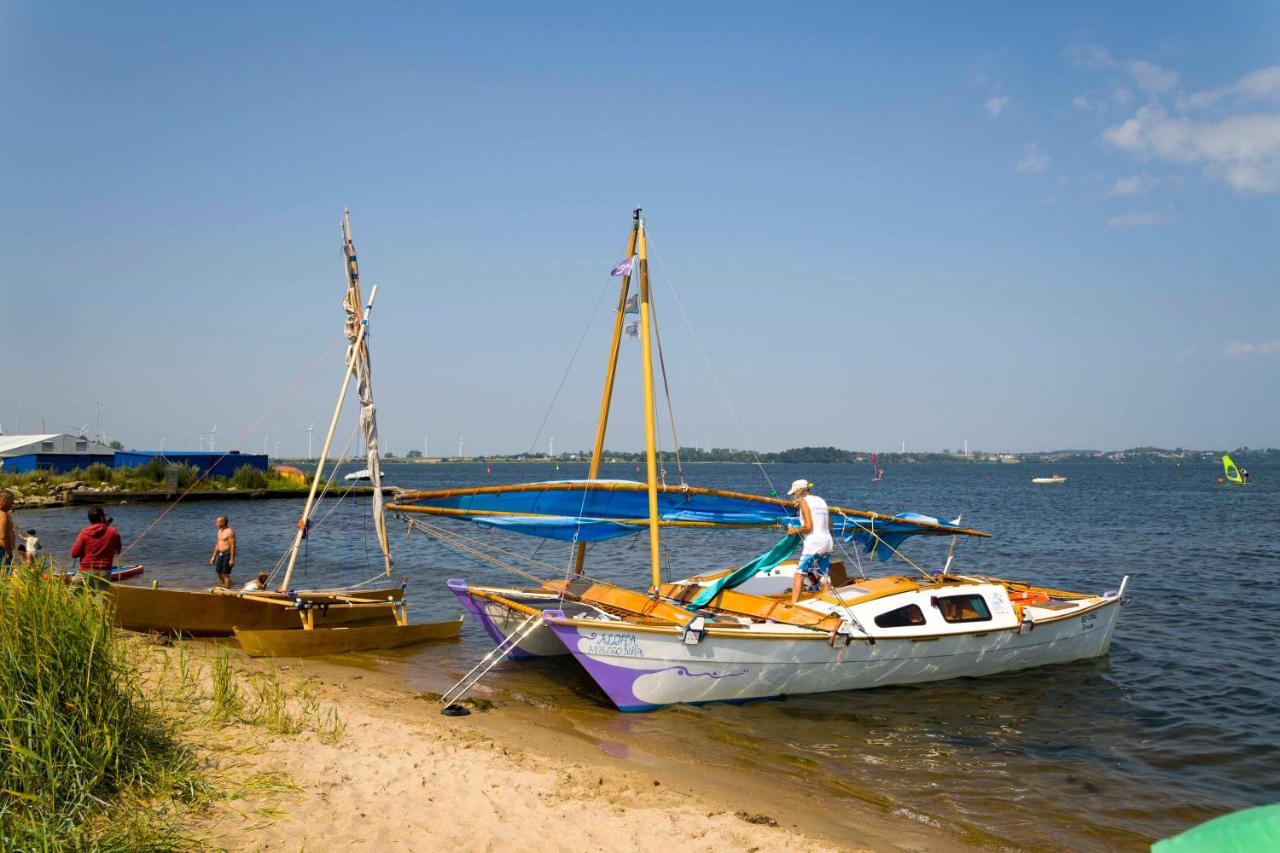 Ahoy Puck Apartament Przy Plazy Z Widokiem Na Morze Bagian luar foto