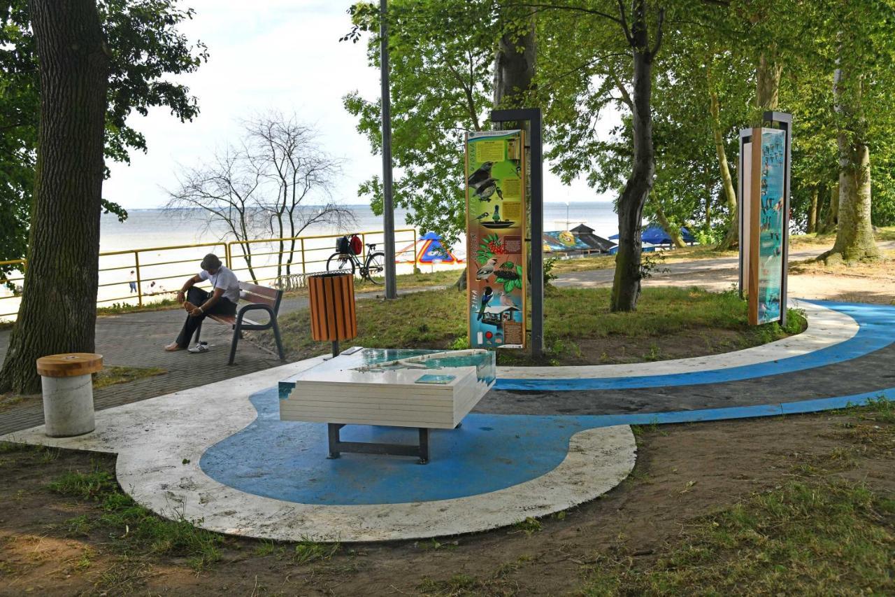 Ahoy Puck Apartament Przy Plazy Z Widokiem Na Morze Bagian luar foto